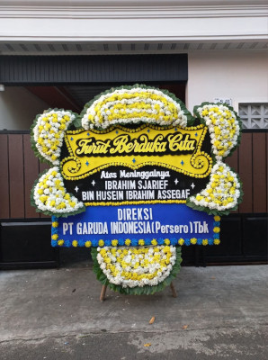 Papan Bunga Duka di Mento
