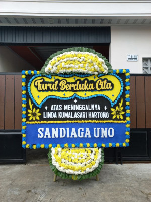 Papan Bunga Duka di Mento